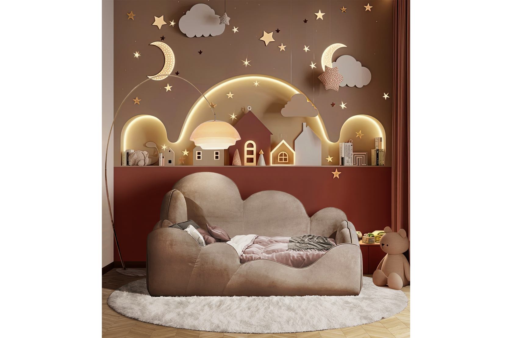 CIST206 Детская односпальная кровать Дино Circu  - Вид №4