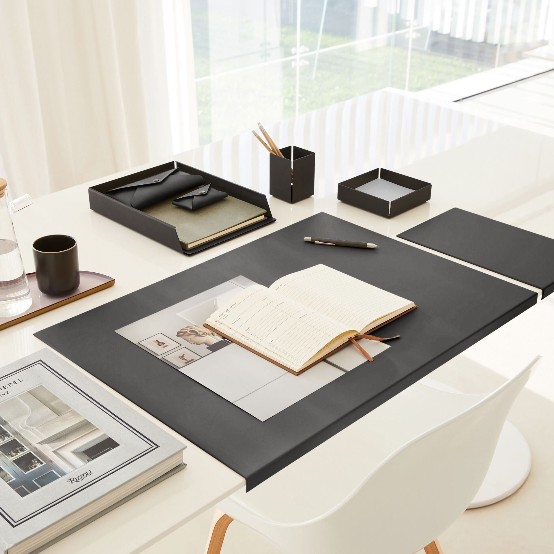 Набор столов из стали и кожи EGLOOH Муар ARCH-00105576 - Вид №36