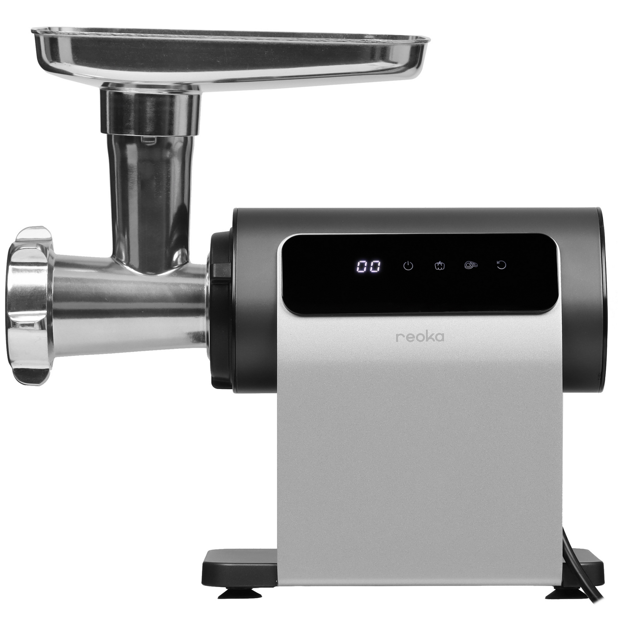 9014703 Мясорубка электрическая Reoka RKMG-MD252 черный STDN-0140698 - Вид №3