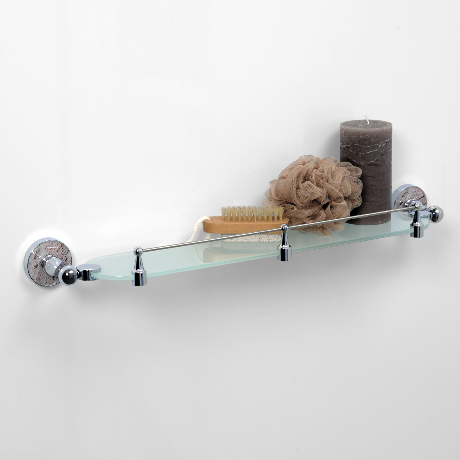 K-7744 Nau Полка стеклянная с бортиком WasserKRAFT Nau K-7700 