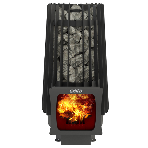 Банная печь GRILL'D Cometa 180 Vega Short Window Max с закрытой каменкой 5886 - Вид №1