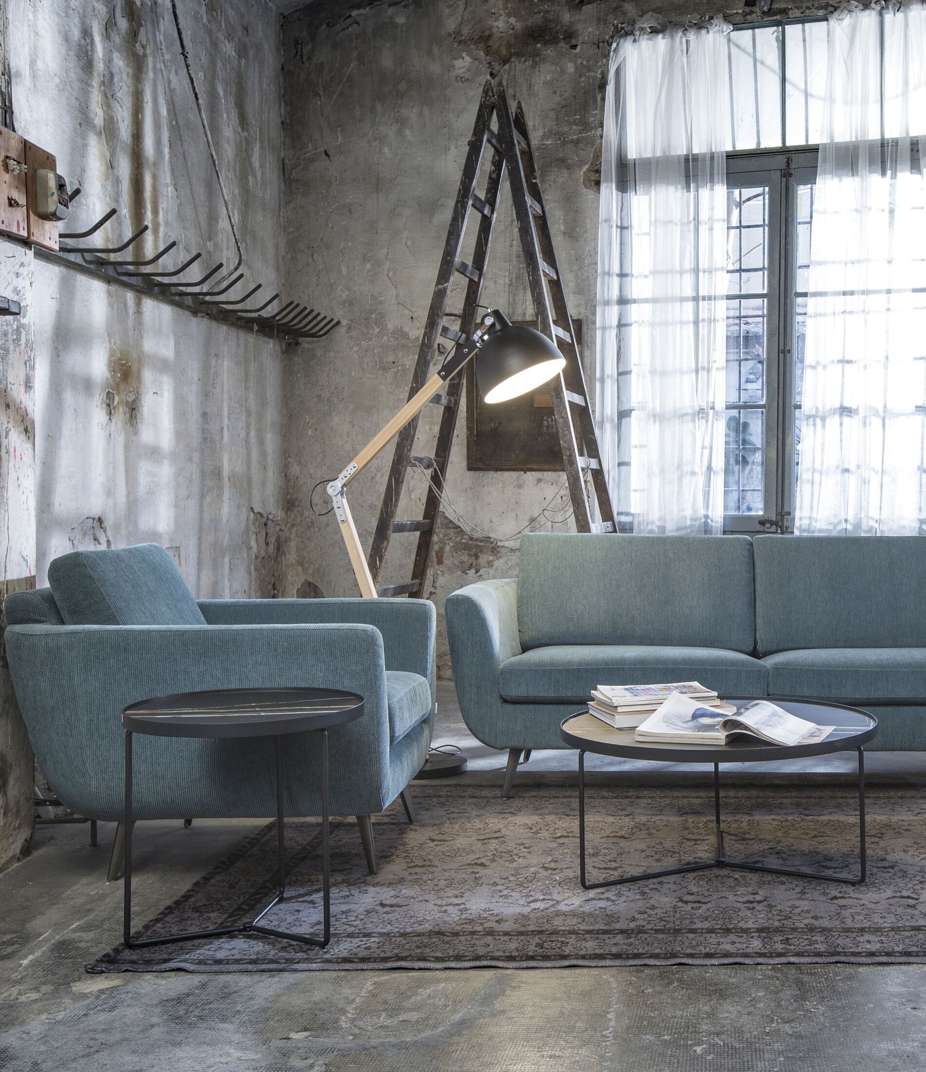 Тканевое кресло с подлокотниками Pilma Moon ARCH-00045504 - Вид №4