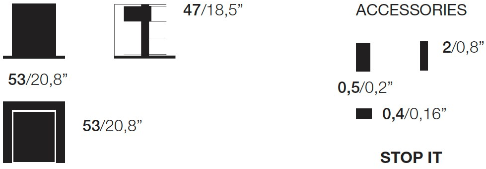 Opinion Ciatti Открытый вращающийся металлический книжный шкаф Ptolomeo sun-id-1477950 - Вид №4