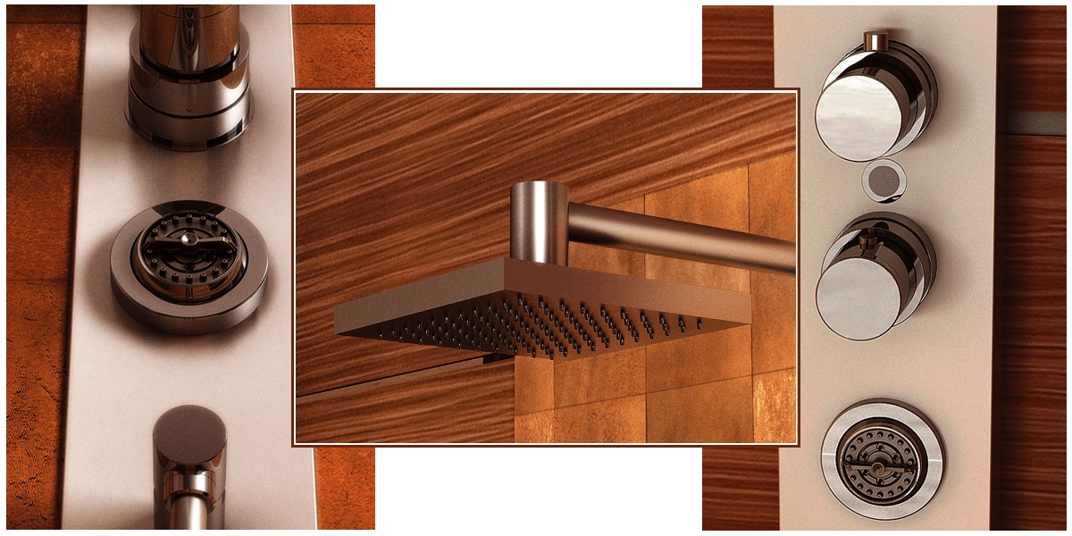 Душевая панель ES 9449-054-80 Jacuzzi 944905480 - Вид №1