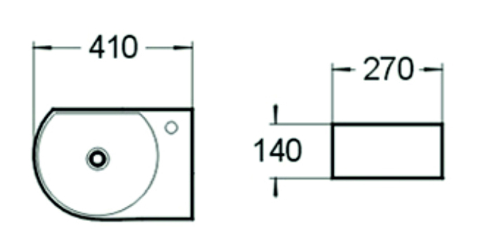 Раковина чаша SL-2015L SANTILINE  - Вид №1