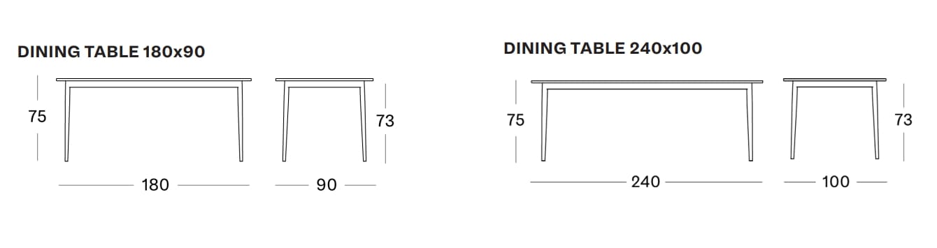 Керамический прямоугольный садовый стол Vincent sheppard MAX ARCH-00091755 - Вид №4