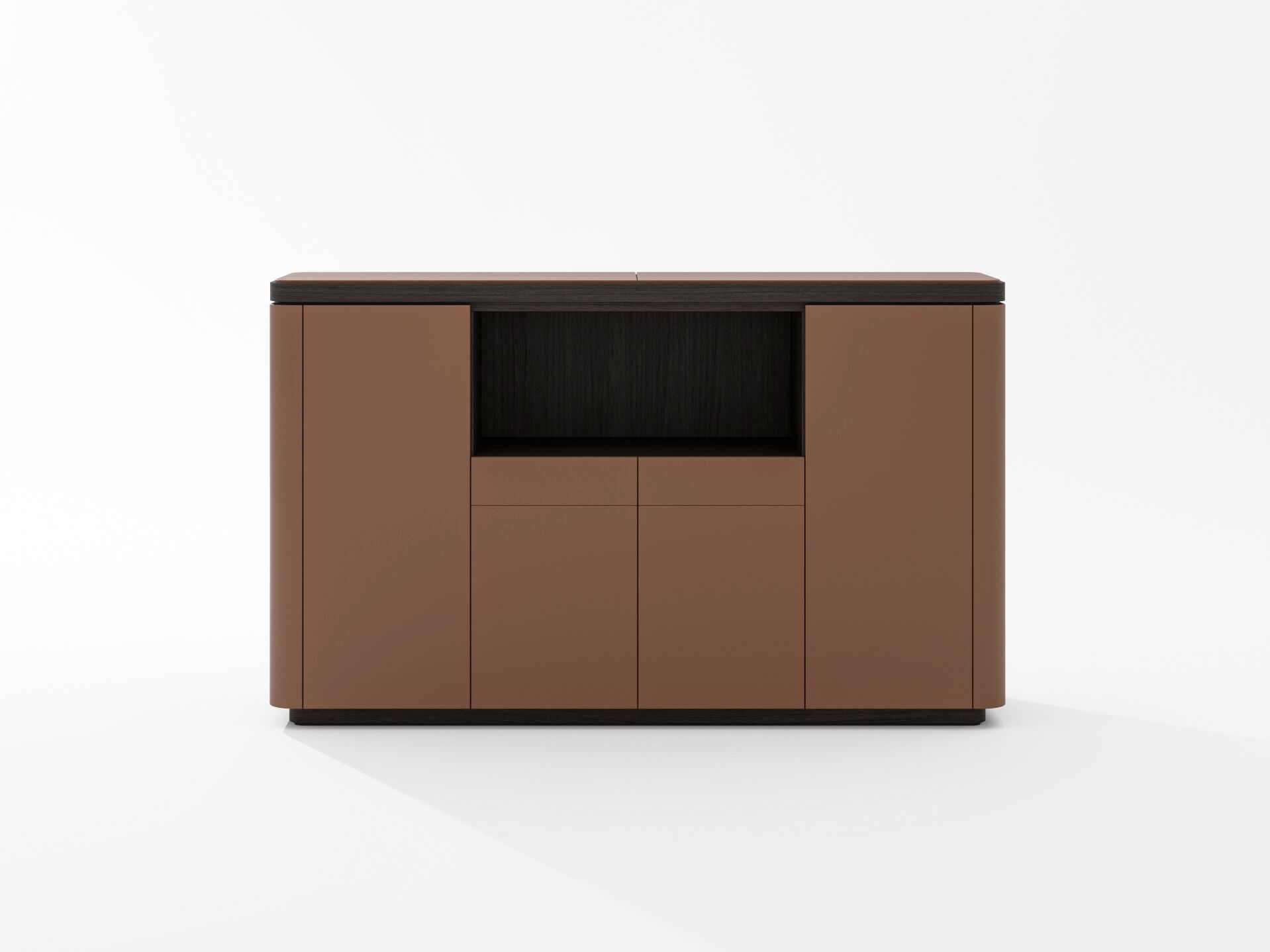 Кожаный офисный шкаф PROF Flow ARCH-00123767 - Вид №15