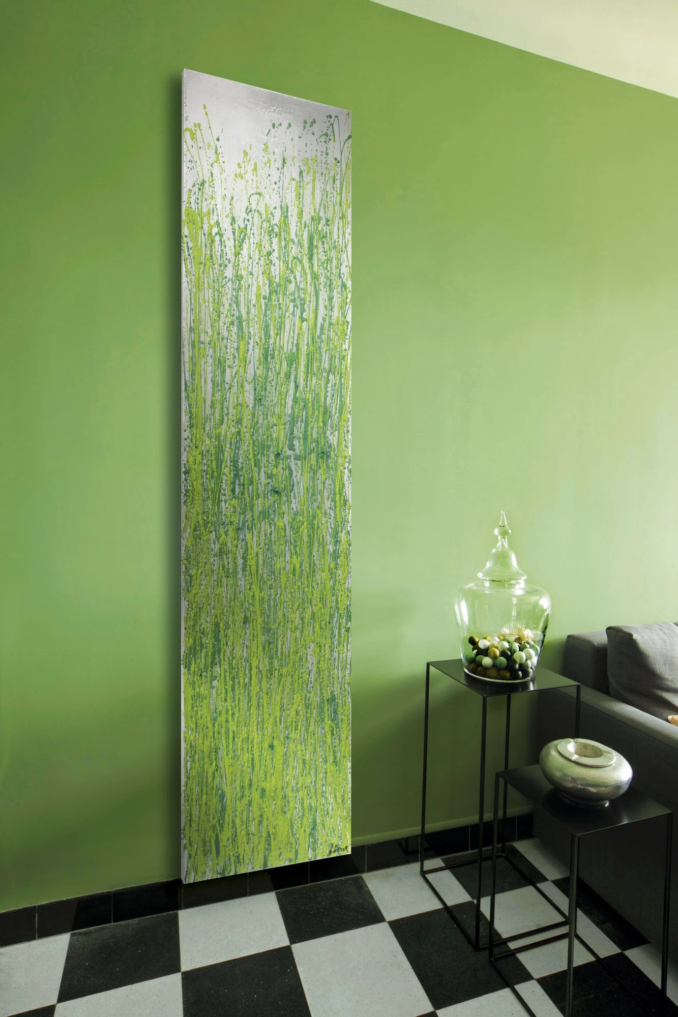 Водяной радиатор 220 x 50 cm Spring Cinier  982 Вт sun-id-1218094 - Вид №1