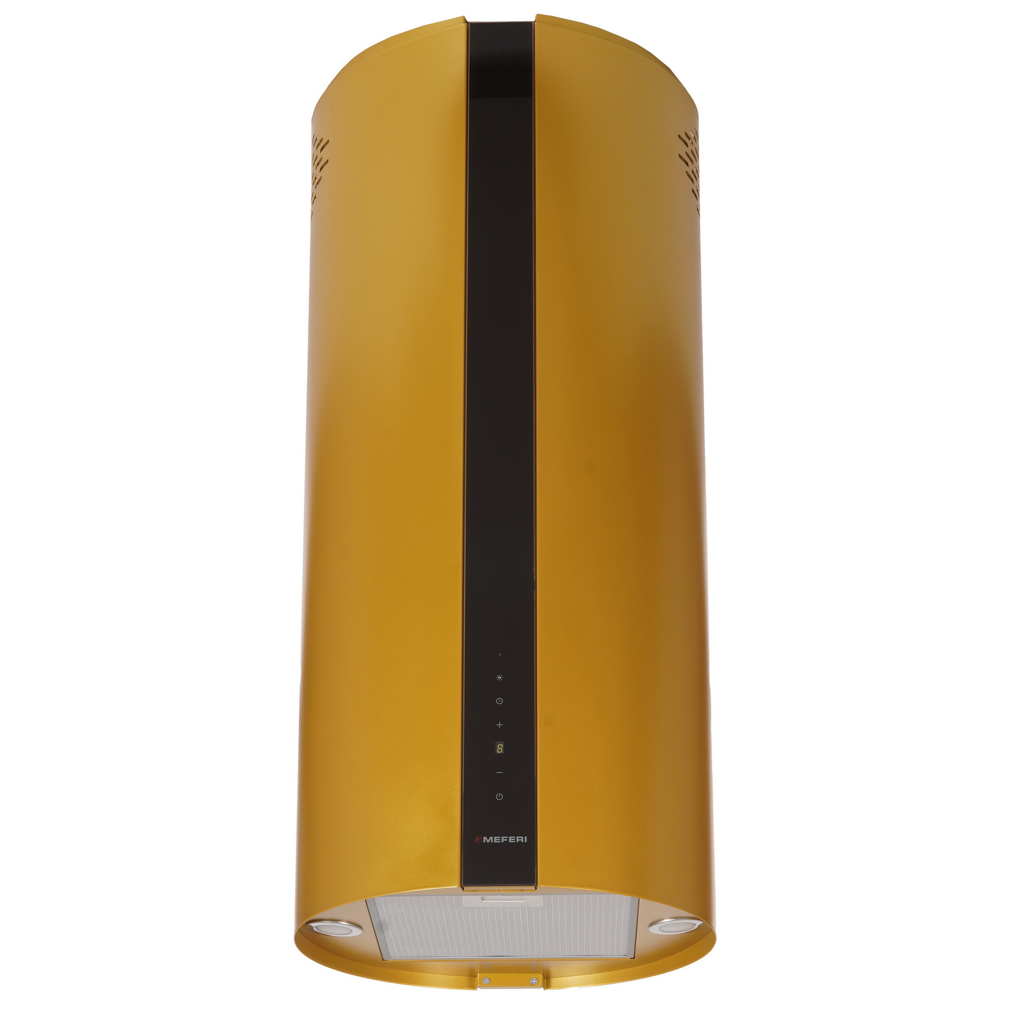 9270636 Вытяжка островная Meferi TUBE40GOLD ISLA COMFORT PLUS золотистый/черный STDN-0032456 - Вид №1