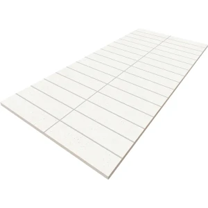 Декор настенный LB Ceramics Спектр 30x60.3 см 1.44 м² матовый цвет белый