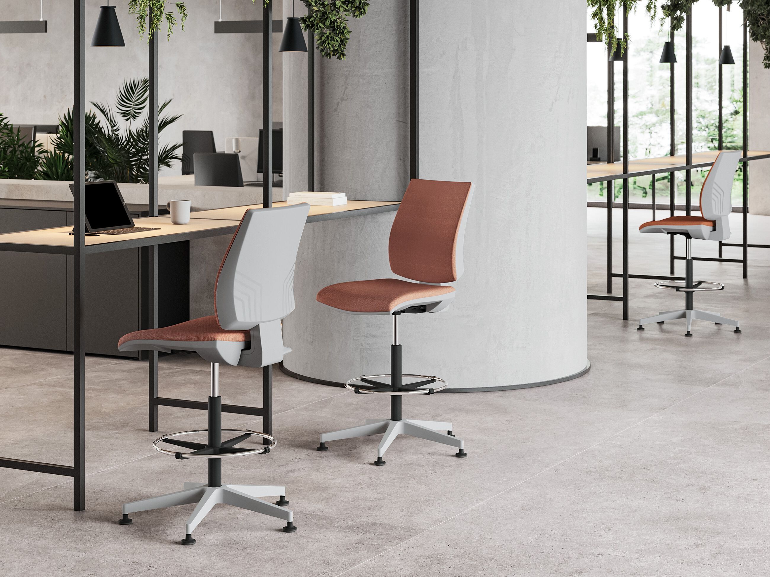 Операционный офисный стул Kastel Kubix ARCH-00047559 - Вид №3