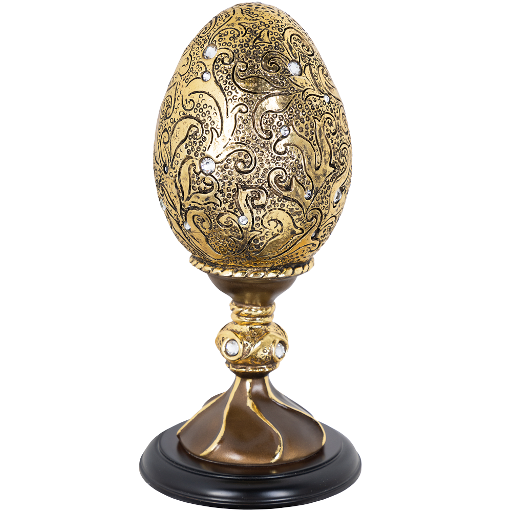 42009 Часы настольные Наследие Фаберже Золото BOGACHO 4627138242100 - Вид №5