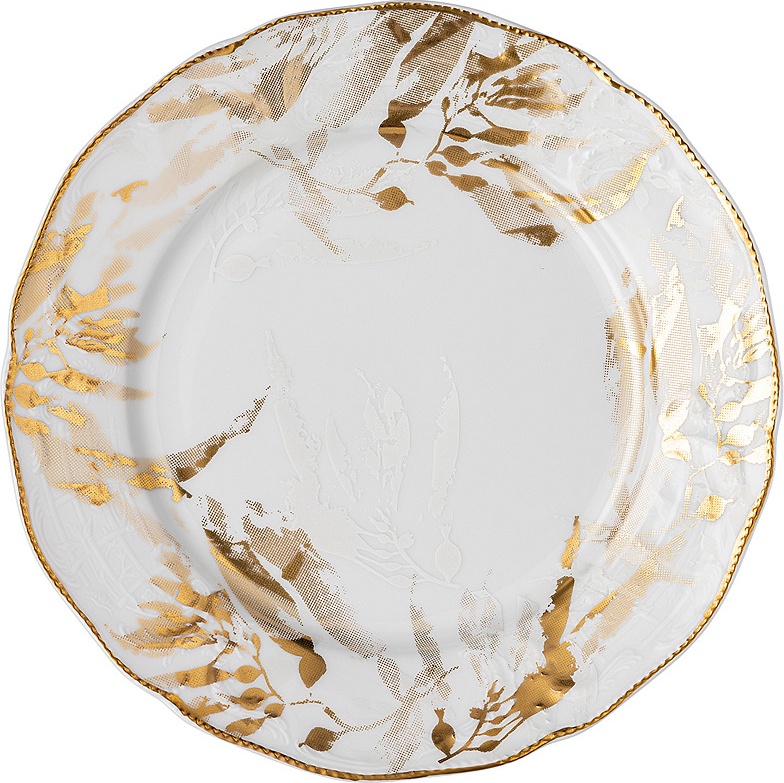 10660736 Rosenthal Тарелка десертная Rosenthal Мидас 19см, фарфор Фарфор 