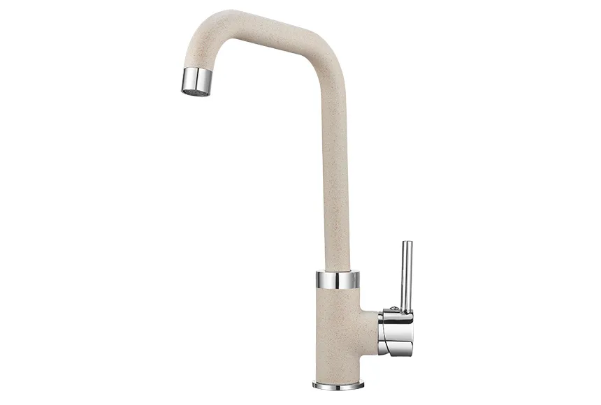 0041, АНТИК (БЕЖЕВЫЙ), СМЕСИТЕЛЬ КУХОННЫЙ GRANULA 41-ST91 - Вид №1