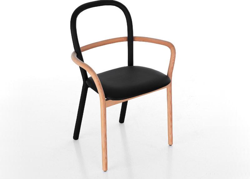 Porro Деревянный стул с подлокотниками sun-id-1504171 - Вид №2