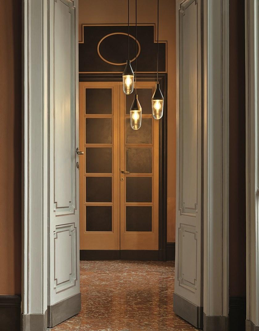 Oluce Подвесной светильник из алюминия и стекла sun-id-1399901 - Вид №2