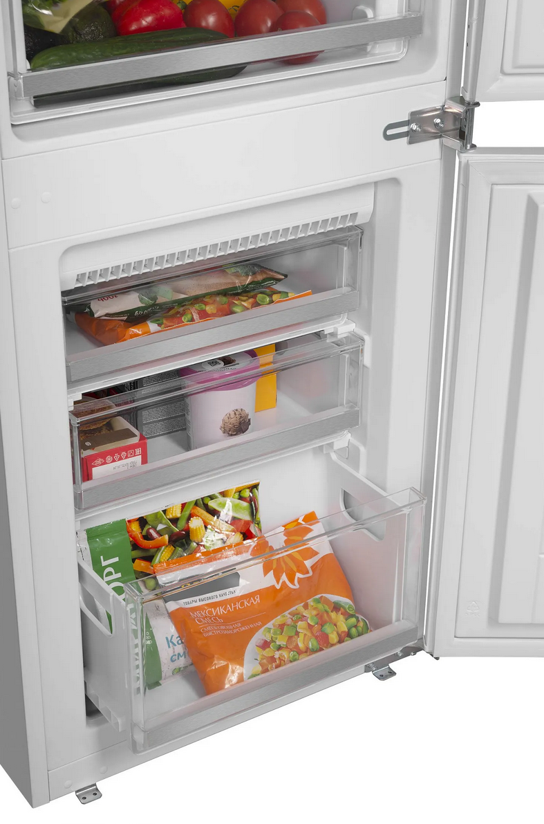 9168741 Встраиваемый холодильник Meferi MBR177 COMBI NO FROST POWER STDN-0083920 - Вид №10