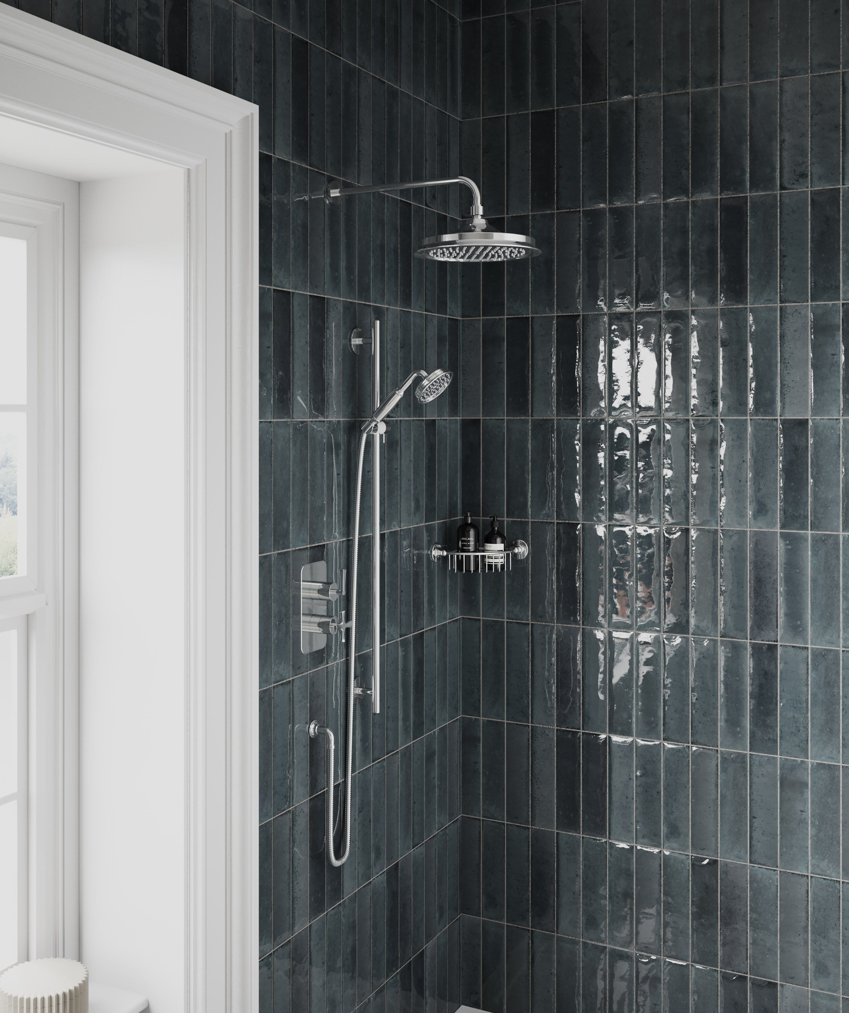 Смеситель для душа с 2 отверстиями и переключателем Burlington RIVIERA ARCH-00071187 - Вид №1