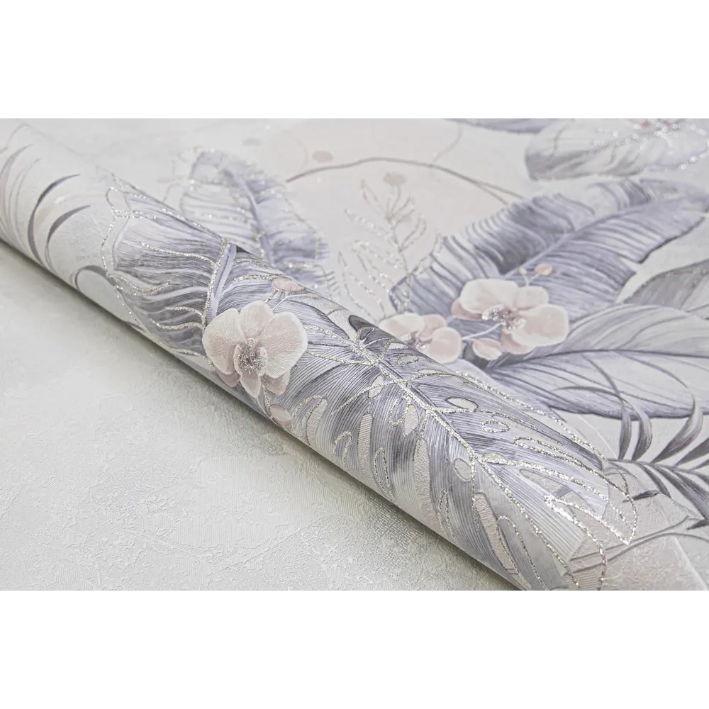 Обои флизелиновые Wallsecret Jamaica белые 1.06 м 8769-10 STLM-2106216 - Вид №3