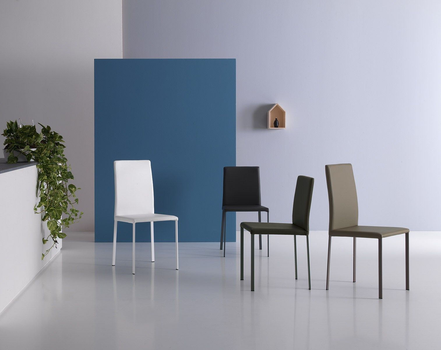 Мягкий стул из искусственной кожи Pointhouse GIULIA ARCH-00057922 - Вид №1