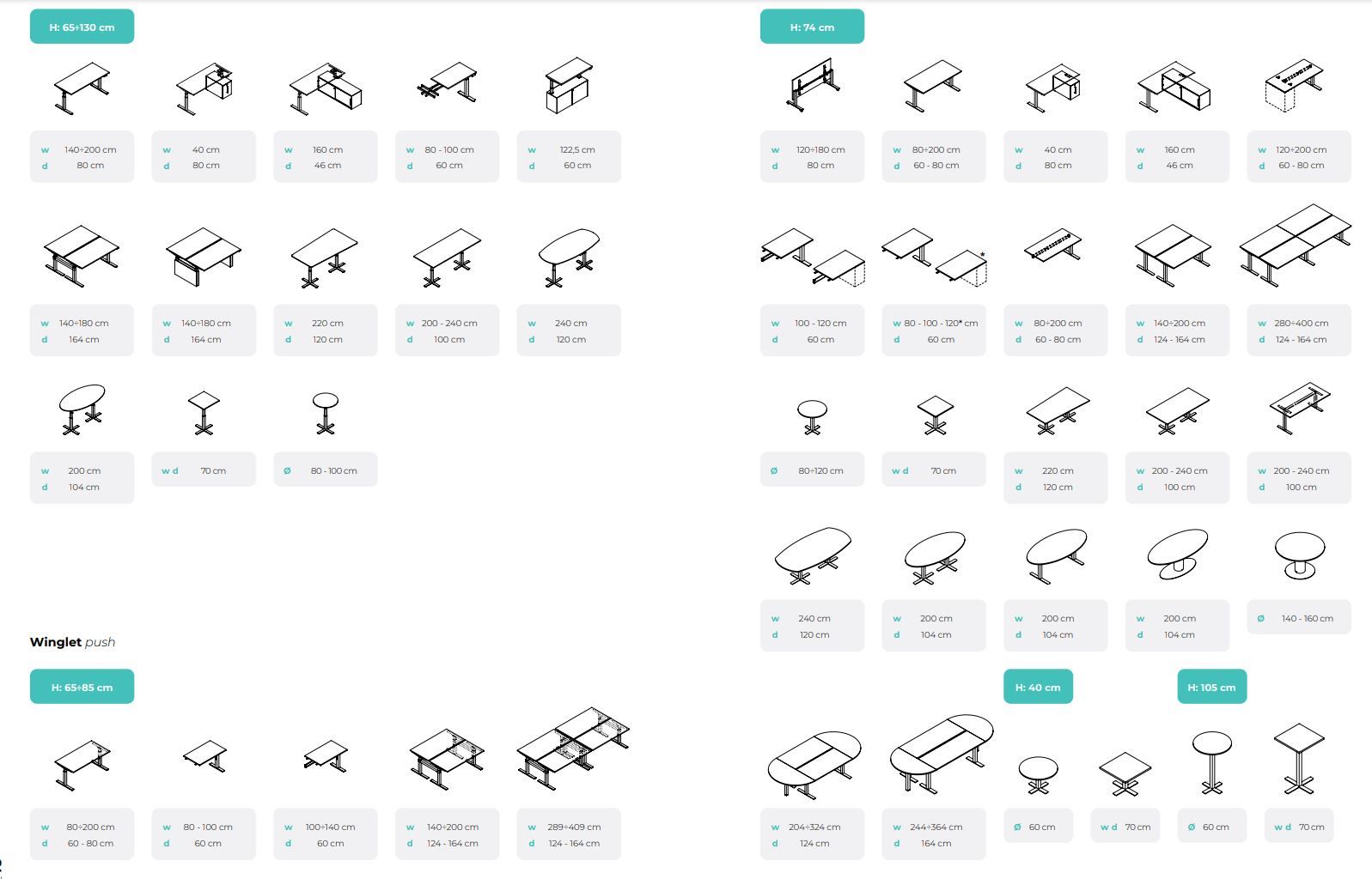 Стол для совещаний с откидным верхом Bralco Winglet ARCH-00098153 - Вид №2