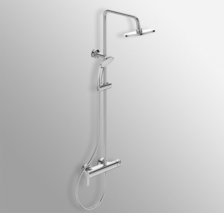 BC750AA Душевая система в комплекте с настенным смесителем для душа IDEALRAIN Ideal Standard CERAFINE O - Вид №1
