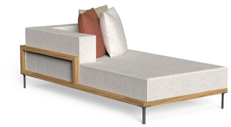 Talenti Садовый диван из модульной ткани Cleo teak sun-id-1418470 - Вид №3