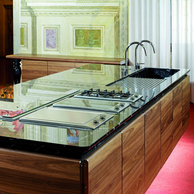 MGS Смеситель для кухни из нержавеющей стали на два отверстия F2 sun-id-1447758 - Вид №4