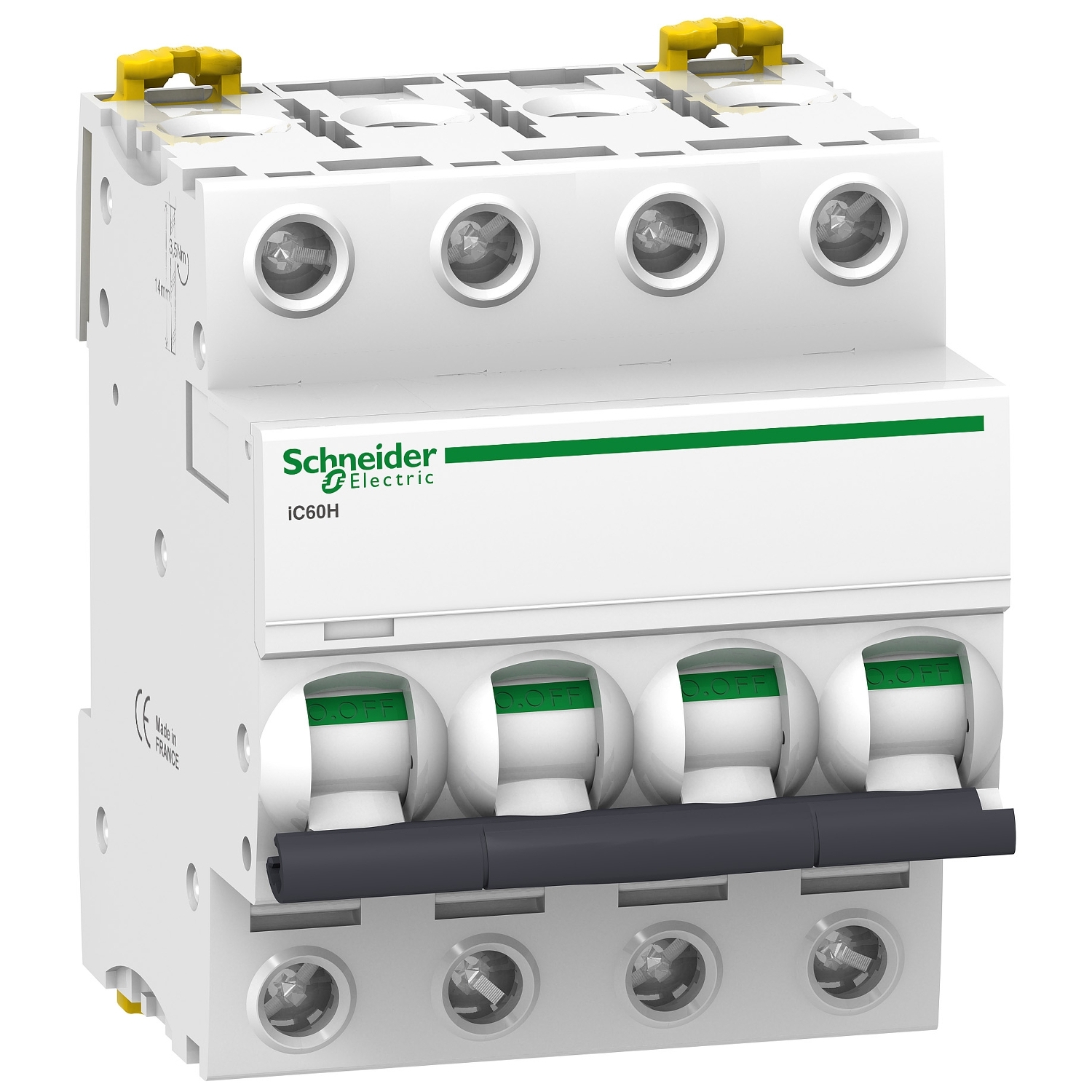 A9F85402 Автоматический выключатель Acti9 4P 2А (D) 10кА Schneider Electric Acti 9 