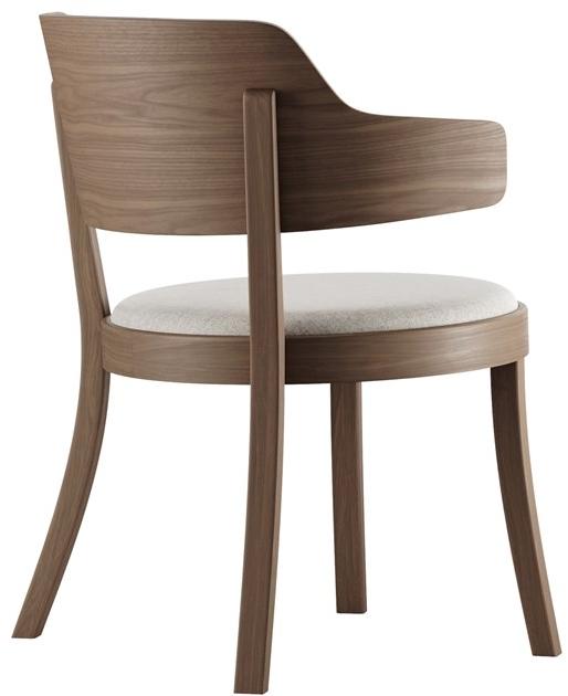 horgenglarus Стул из массива дерева со встроенной подушкой Seley sun-id-1399158 - Вид №12