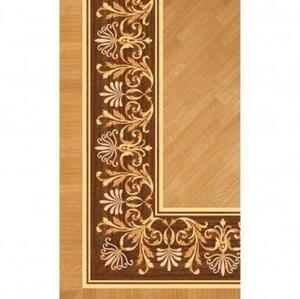 Художественный паркет Da Vinci Паркетный Бордюр 26-199 Орех Европейский (Грецкий) Селект (Гладкая) 1000х200 мм.