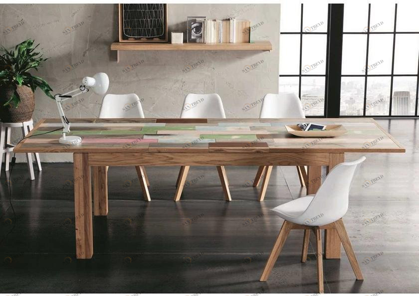 AltaCorte Прямоугольный раздвижной стол из дуба Ecolab 2 Lb-ta850591