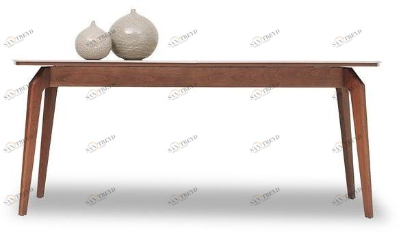 Enza Home Прямоугольный раздвижной деревянный стол Netha sun-id-1361041