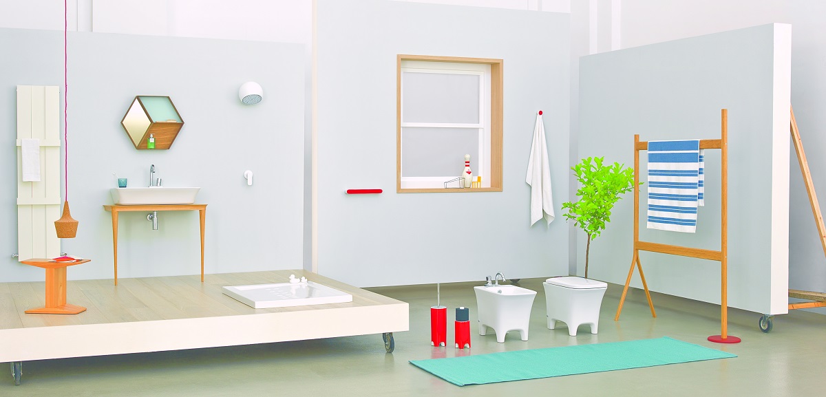 CWV002 Приставной унитаз напольный Белый ArtCeram COW Италия - Вид №1