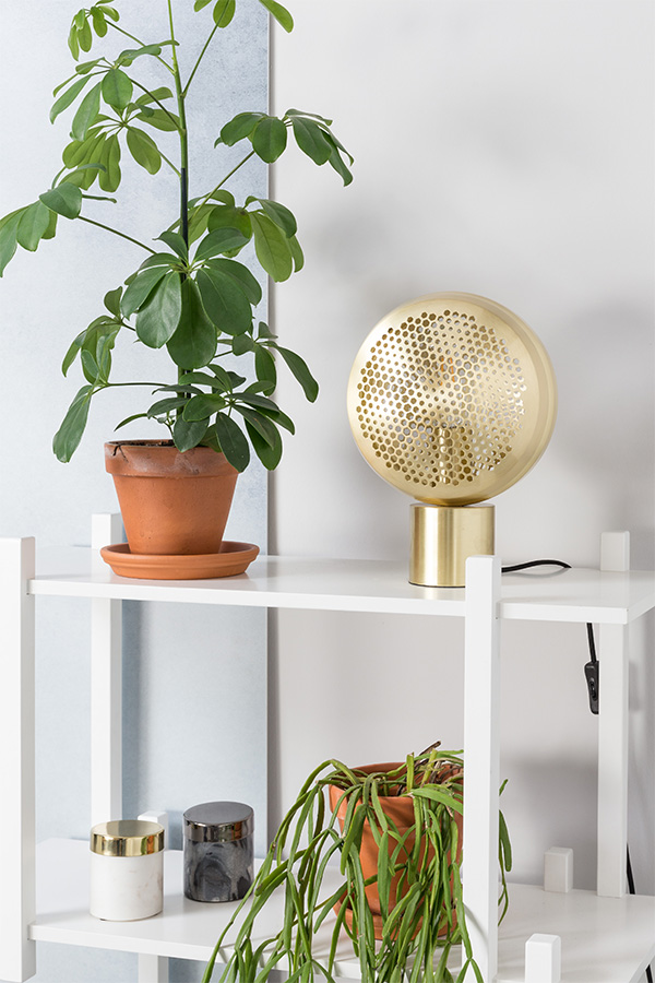 Лампа настольная Gringo, золотая Zuiver 5200042 - Вид №1