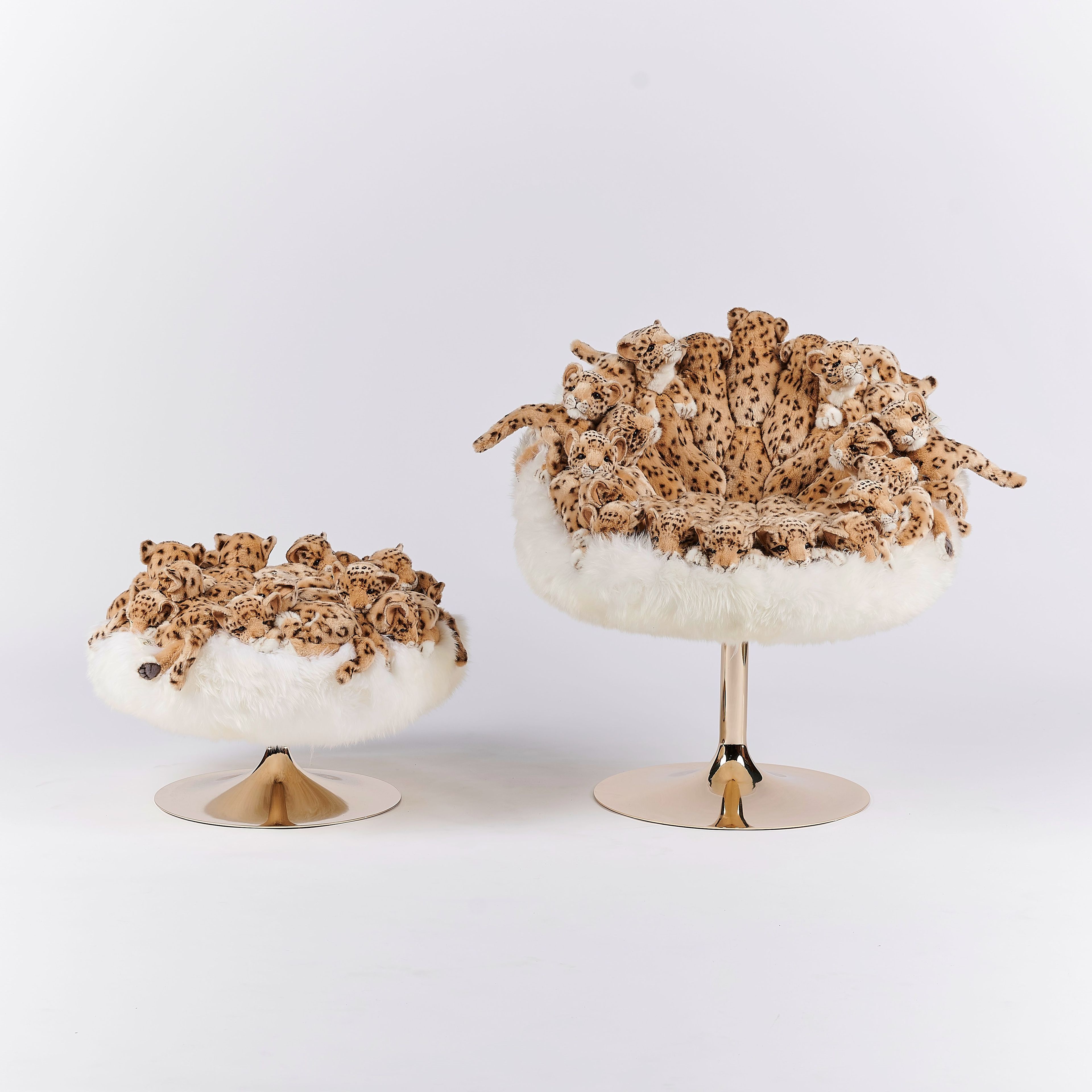 Стул из полиэстера APCOLLECTION Leo ARCH-00127524 - Вид №8