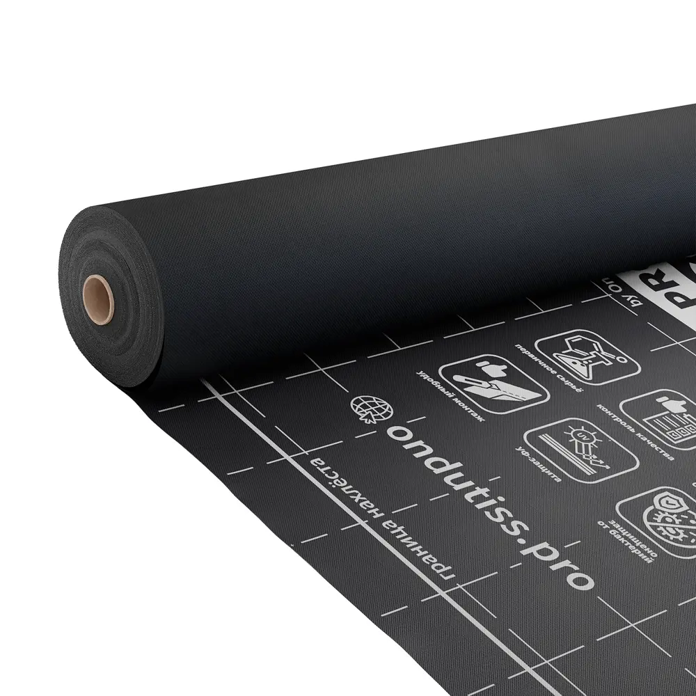 Ветровлагозащитная мембрана ONDUTISS Basic Pro А для кровли и полов 75 м² 87289187 STLM-1507880