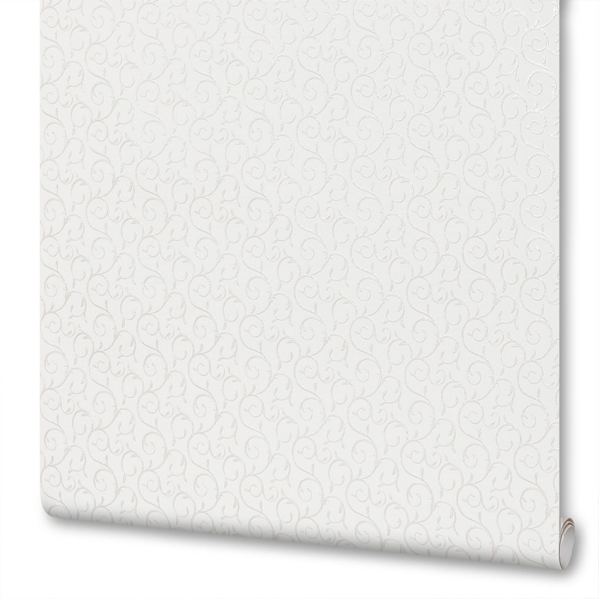 81950974 Обои флизелиновые белые 0.53 м 85-309/4 (С) Монограмма Santreyd 