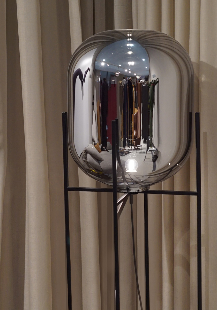 Торшер Oda от Delight Collection 9355F DELIGHT НЕОБЫЧНЫЕ 244429 Серый;хром  - Вид №2