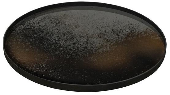 Ethnicraft Круглый поднос из дерева и стекла Classic 20403, 20331 - Вид №3