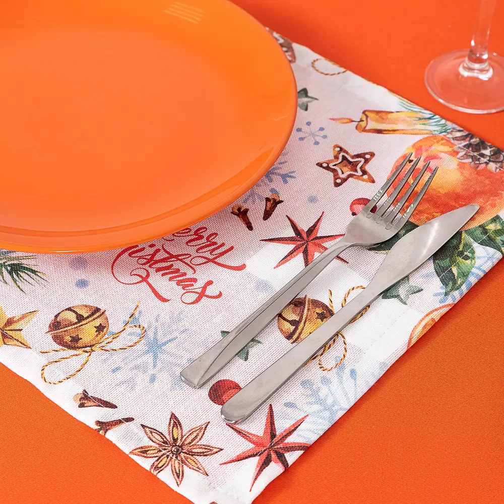 Салфетка сервировочная Омела 40x30 см разноцветная Altali STLM-2054257 - Вид №9