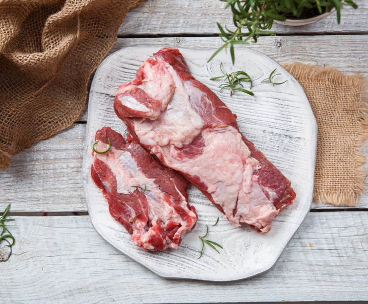 6969 Лопатка свиная без кости из Венгерской Мангалицы Вкусляндия  - Вид №2