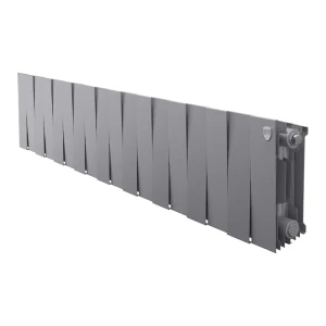 Радиатор секционный Royal Thermo Pianoforte 200/100 18 секций боковое подключение биметалл серый 86733730 STLM-2124570