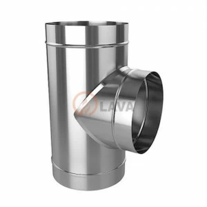 Тройник LAVA 115, нерж. 439 (0,8)