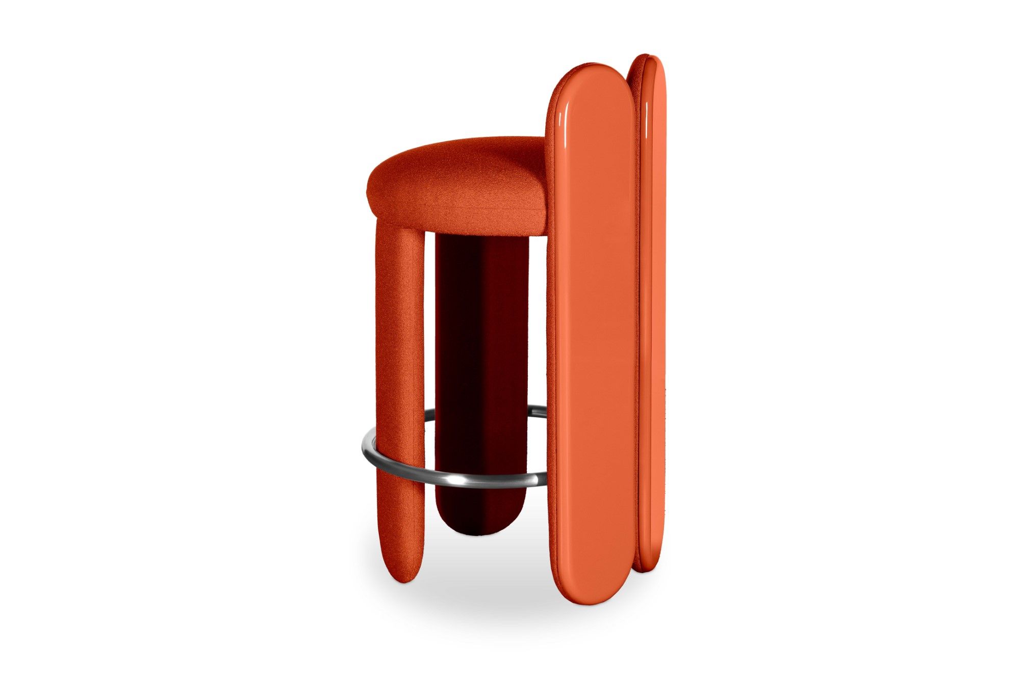 Высокий деревянный табурет с подставкой для ног ROYAL STRANGER GLAZY ARCH-00050274 - Вид №8