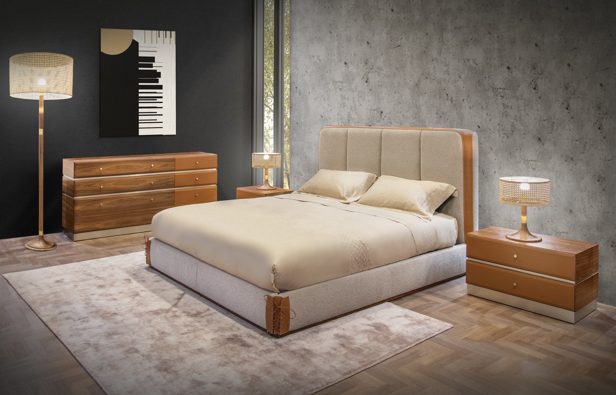 Двуспальная мягкая кровать Formitalia Clarissa ARCH-00088062 - Вид №2