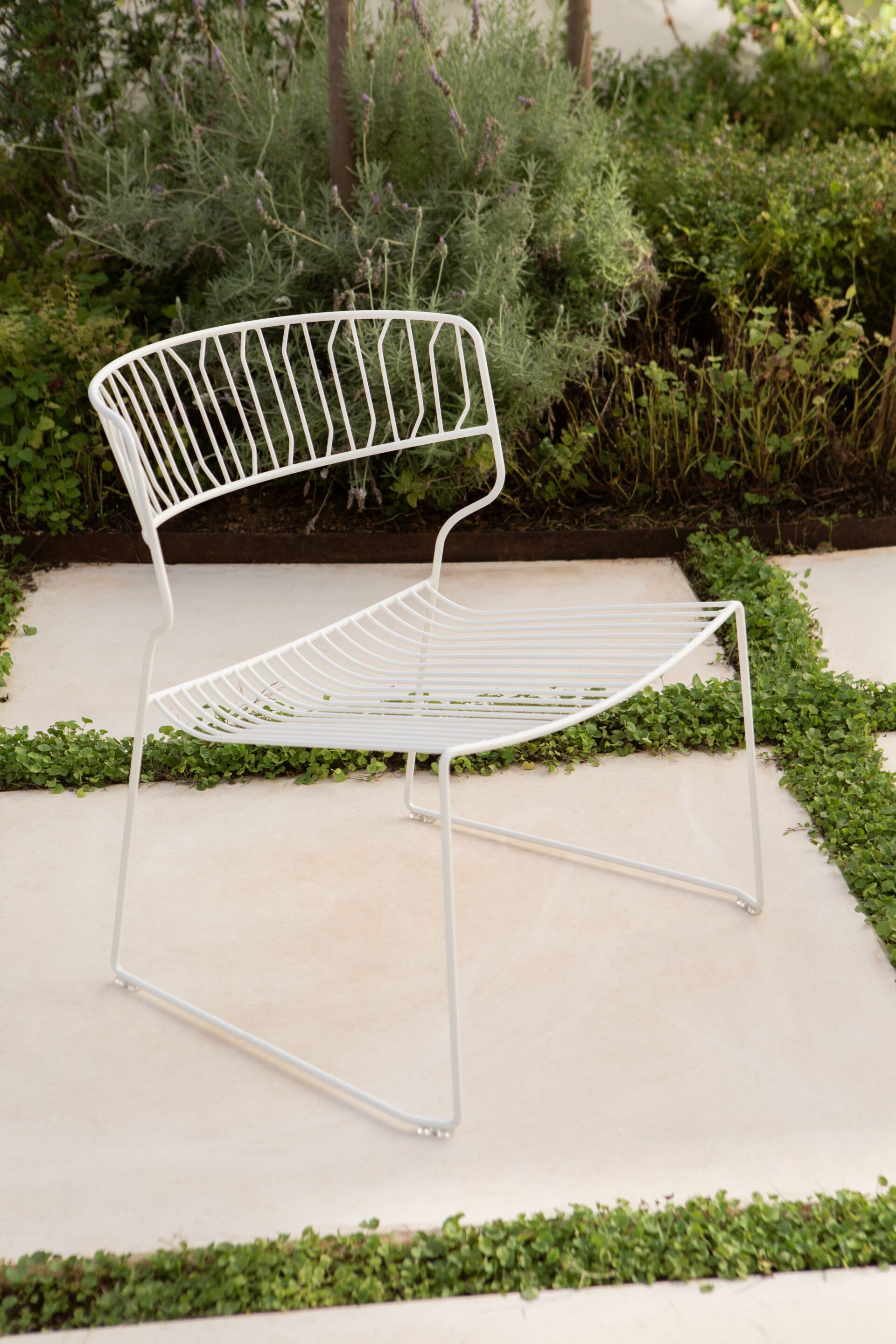 Штабелируемый садовый стул с порошковым покрытием iSimar Мартини ARCH-00062898 - Вид №12