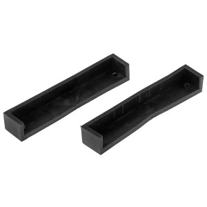 Губки-накладки быстросъемные мягкие для тисков слесарных 125 мм BERGER BG1348 9129508