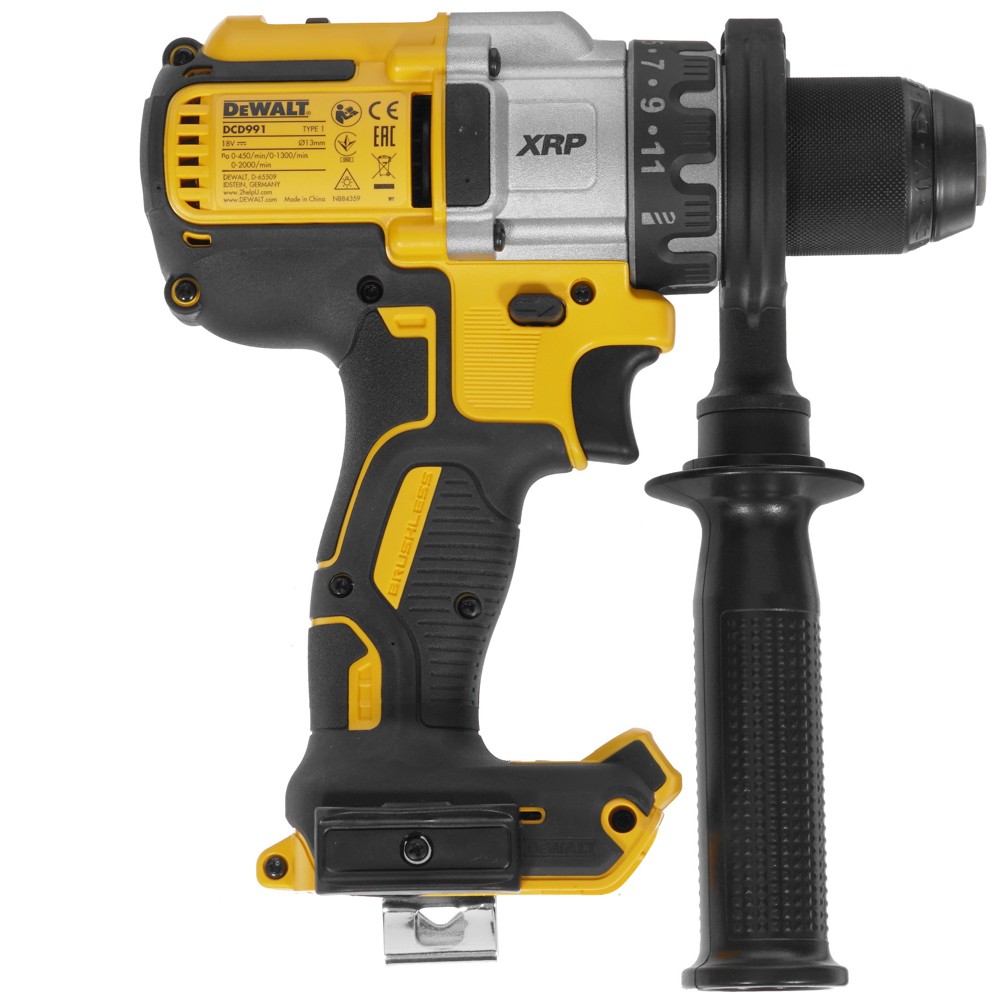 Дрель-шуруповерт DeWalt DCD991NT XR FLEXVOLТ 18/54V  , Без ЗУ, Без АКБ 8158032 STDN-0096345 - Вид №1