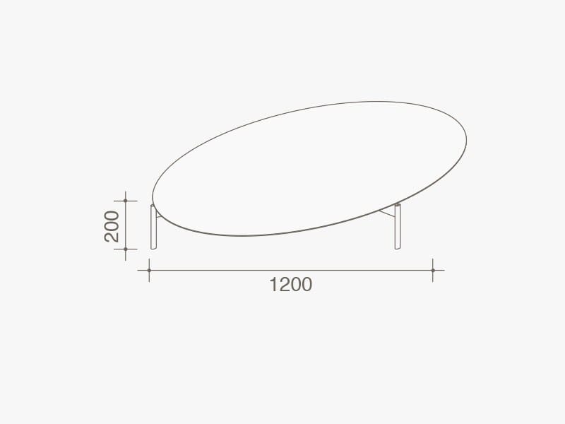 Круглый журнальный столик Lema CRUISE ARCH-00062523 - Вид №6